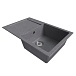 Мойка ML-GM31 с крылом, графит (342), 770*500*190мм