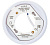 Светильник Ecola GX53 5356 св-к Накладной Легкий Белый 18x95 FW5356ECD