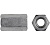 Гайка DIN 6334 соединительная М20 упак. 2шт.