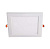 Свет-к КВАДР. встр. (LED) PPL-S 18Вт 4000 К IP40 WH d220мм квадрат Jazzway 4895205009745