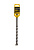 Бур SDS+ 16х210 H9019-F16-210 HIGH SPEED плоский резец U спираль Hanskonner