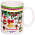 Кружка керамическая 330 мл "Волшебства и чудес!", Пряничные игрушки