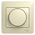Светорегулятор с рамкой поворотный 60-300Вт 230В (R) беж. GLOSSA GSL000234
