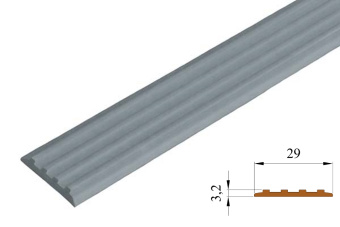 Полоса серая