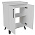 Тумба д/ванной "РИФ-60" 2 створки  белый под рак."Fest- 60"  мебельный (Sanita Luxe)(ПВХ)