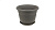 Кашпо Рябина 2,3л D190мм с подд франц.серый М3054 М-пластика
