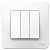 Выкл-ль 3-кл., 10А,Белый BLANCA BLNVS100501 