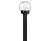 Св-к ЭРА св-к на солн.батарее 33см ШАР 1LED RGB пласт/стекло d55 IP54 (бокс 12шт) SL-PL33-CRAC 9786