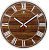 Часы настенные круг d=25см "Структура дерева" 2524-145