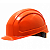 Каска защитная с реечным механизмом Исток, оранжевая