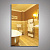 Зеркало 53*35 прямоуг 45106 Eva Gold 