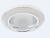 Светильник Ecola DL80 MR16 GU5.3 встр. IP65 Хром 32x93 FC1680EFY