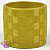 Кашпо Кантри VipSet 0,66л желтый (10,8см)			