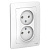Розетка 2-я 2Р 16А, Белый BLANCA BLNRS000021 