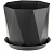 Кашпо ПРИЗМА Д175мм 2,6л с поддоном М 3138