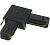 Коннектор Feron угловой для шинопровода, черный, LD1001 10325	