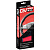 Авто оплетка на руль Black+Red DSV, R99306B, красно-черная