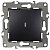 Выкл-ль 1 кл. с подсв. 10А 250В антрацит Эра12 (механизм) 12-1102-05 