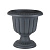 Кашпо на ножке Нергиза 47л антрацит