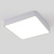 Св-к св/д накл. DLS034 18W(1260lm) 4200K 4K квадрат металл/стекло 195x195x28 a043017	ES 