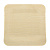 Тарелка десертная квадратная однораз деревян 230х230х15 мм ТДКВ230