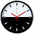 Часы настенные круг D29см "Чёрное и белое" 21Век		2940-004 	
