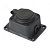 Розетка прямая 1 гн. с загл. каучук 2P+PE 1x16A IP44 RPS-014-16-230-44-r EKF PROxima