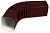 Колено прямоуг. РЕ  RAL 8017 шоколад