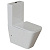 Унитаз-компакт безобод. WAVE SQUARE Tornado гориз нижн. 2 кн.арм. сид.дюро м/л бел.гл.