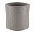 Кашпо ЭТНА D280мм 9,5л с вставкой французский серый М3184