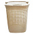 Корзина д/белья Paola 55л (слон.кость) Э-426