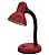 Светильник настольный под лампу GX53 с вилкой и выключателем Красный APD53REAY Ecola 