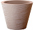 Горшок для цветов пластик, 3 л, мокко, Кашемир, КШ-9337																																									