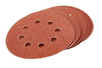 Круг шлиф.с липуч. 10шт д125мм,перфор.8 отв.Р36