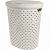 Корзина для белья Plast Team Rattan 42л 41.5*33*51см молочный туман РТ408711048
