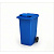 Контейнер ТБО синий Ай-Пласт 240л с34 с29
