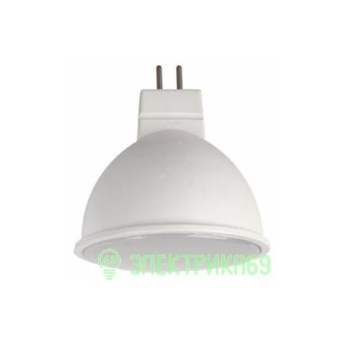 ecola-mr16-gu53-220v-5w-4200k-4k-49x50-матов-стекло-m7mv50elc
