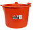 Ведро для красок и сухих смесей 16 л, усиленное, ударопрочное (15шт), 533-016