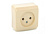 Розетка ОУ 1-м без з/к 16А/250В слон.кость ЭТЮД-LEXEL PA16-001K