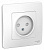 Розетка 2Р шторки, 16А, Белый BLANCA BLNRS000111  (4435)