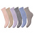 Носки женские ЮL р-р 23-25, 93% полиамид, 4% полиэстер, 3% спандекс, 6 цветов, ОЗ-4 019-220