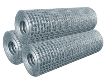 Сетка сварная в рулонах Оцинкованная