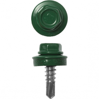 Саморез ММсв 4,2 х 25  (6005) зеленый упак.200шт.