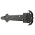 Петля Amig B554-150*100 NGM 1шт.